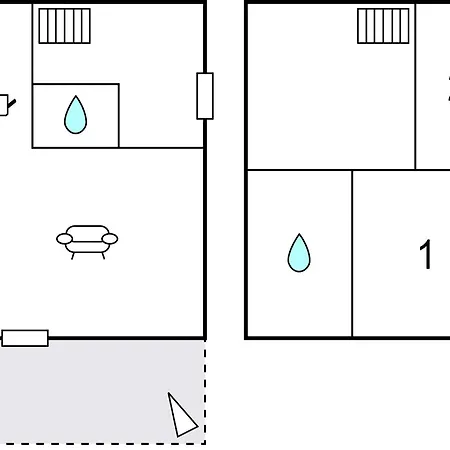 度假居 3 Bedroom Cozy In Brucheville Carentan-les-Marais
